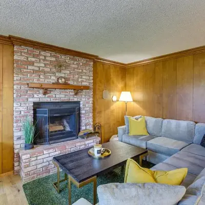 Rimforest Retreat with Fireplace and Mountain Views!