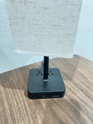 a black router sitting on top of a table at Little Betty's Casita in Torrance