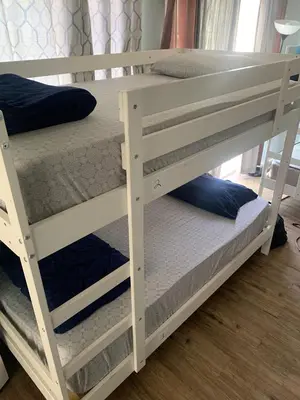 a couple of bunk beds in a room at Los Angeles Zen Home in Los Angeles