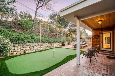 a golfificialificialificialificialificialificialificialificialificialificialificialificialificialificial at Modern Family Farmhouse with Pool, Jacuzzi, Putting Green, Treehouse, Bocce and more in Thousand Oaks