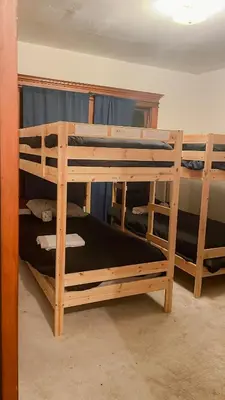a couple of bunk beds in a room at Lovely Home at Westminster in Westminster