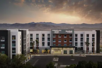 a rendering of a hotel in the desert at Fairfield by Marriott Inn & Suites Barstow in Barstow