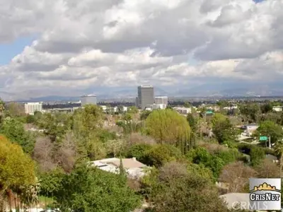 a view of a city with trees and buildings at Private Room View Gated 2Acre Estate - Female Share Indoor - Men Share Outdoor - SD in Encino
