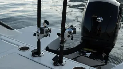 a seat on a boat in the water at Luxury Afloat Yacht Paradise 3 bedrooms 3bath 5 beds with full Marina view in Los Angeles