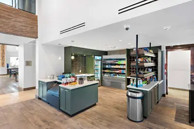 a store with two counters in a room at Hampton Inn Big Bear Lake in Big Bear Lake