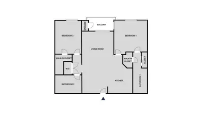 a floor plan of a house at Playa Vista 2br w pool gym wd nr 405 LAX-985 in Los Angeles