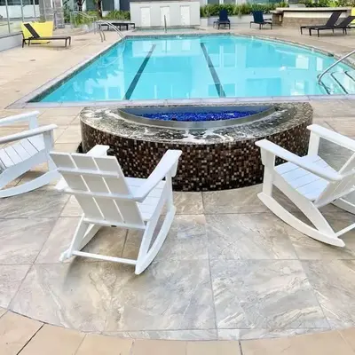 1 bedroom. 2 beds. 1 bath with Balcony