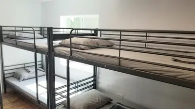 a couple of bunk beds in a room at Rumi in Los Angeles