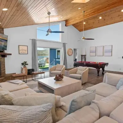 Modern Lakefront Dream Home Steps from Big Bear Village