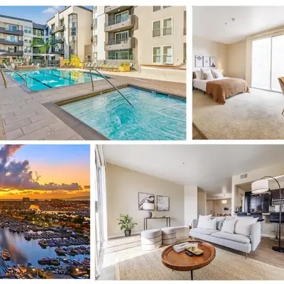 Spacious 3-Bedroom 3BTH Apt in Marina Del Rey! Pool