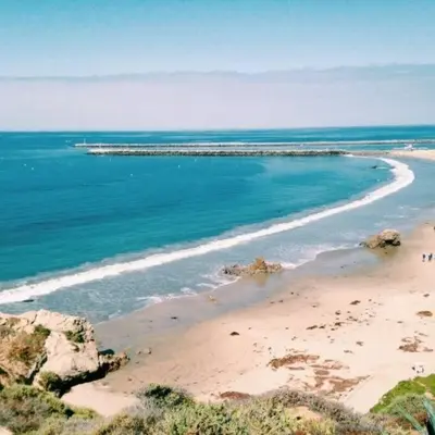 a view of a beach with the ocean at NEW Lux 5BR Villa Near Disney, Knotts, LA, OC with Hot Tub & Games in Fullerton