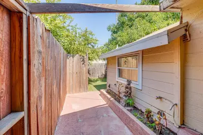 an entrance to a house with a fence at Walk to Dtwn Shops! Extended Stay Home in Burbank in Burbank