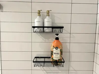 a bottle of alcohol on a shelf on a wall at Cozy apartment in Santa Monica parking, Gym, Pool in Los Angeles