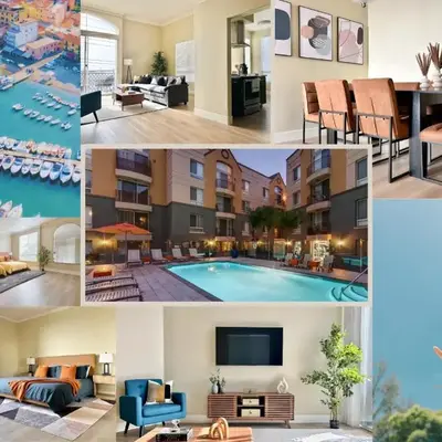 Modern Top Floor 3BD 3BA Condo Marina del Rey