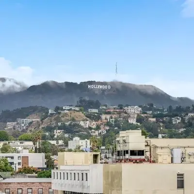 View of Hollywood Sign Studio
