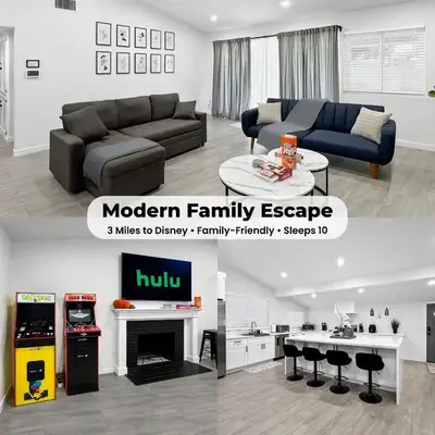 Modern Home for Large Families by Disney & Knotts