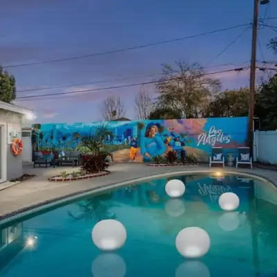 Blue Haven Solar Pool Heat Parking Billiards