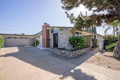 a house with a driveway and a garage at New Renovated 3B2B house in West Covina
