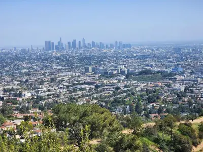 a view of the city from the top at Emerald Ridge - Luxe Hollywood Walk of Fame in Los Angeles