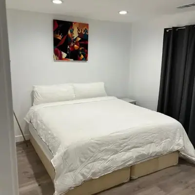 Brand new private one bed one bath home with private parking for 2