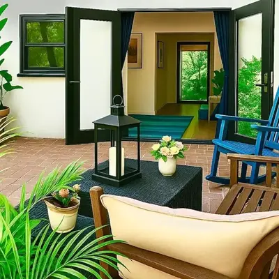Chic Private Hollywood Hills Guest Suite Oasis with Tree-Top Views