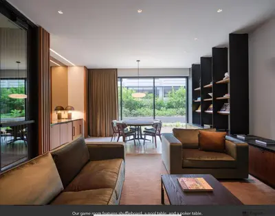 a living room with a couch and a table at Sky High at Beaudry 2 Bed Apt WITH FREE PARKING in Los Angeles