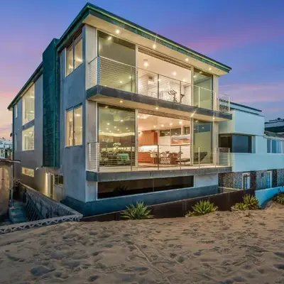 ocean front beach house