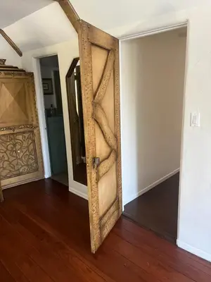 an open door in a room with wooden floors at The Magic castle Unit 1-2 in Santa Clarita