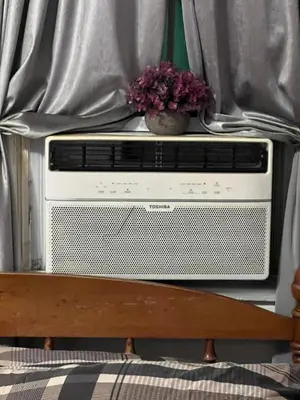 a radio with a plant sitting on top of it at Cozy Studio Near Downtown LA with AC WiFi and Snacks in Los Angeles