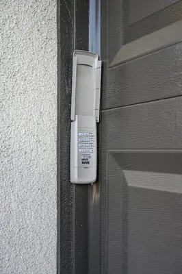 a phone is hanging on the side of a door at Charming 3BR Apartment | Near Disney + Arcade in Placentia