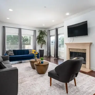 Stylish Home Prime Location with Fireplace & Patio