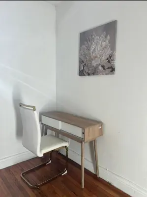 a desk and a chair next to a desk at Spacious 3BR House Culver City Santa Monica & West LA in Los Angeles