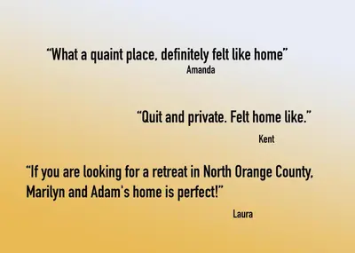 a screenshot of a page of a document with the words what a current place at Artistic Resort Like Home with Pool in Fullerton