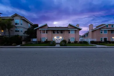a large house with a street in front of it at Channel Island Shores in Oxnard