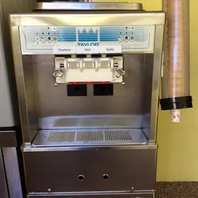 a large metal oven with aperature at Magic Castle Hotel in Los Angeles