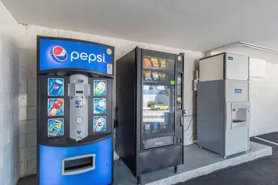 a pepsi machine next to a soda machine at Motel 6-Orange, CA - Anaheim in Anaheim