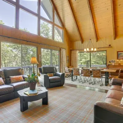 Lake Arrowhead Family Home with Game Room
