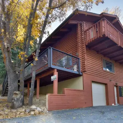 Woodland Log-1887 by Big Bear Vacations