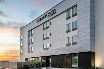 a rendering of the front of a building at SpringHill Suites by Marriott Riverside Redlands in Redlands