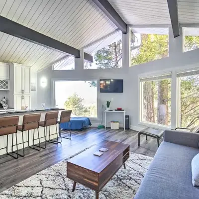 Chic Running Springs Forest Cabin with Deck!