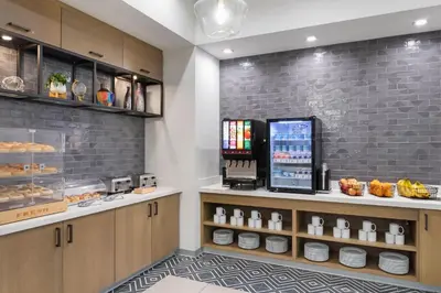 a fast food restaurant with aasteryasteryasteryasteryasteryasteryasteryasteryasteryastery at Residence Inn by Marriott Chatsworth in Chatsworth