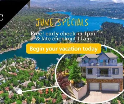 an image of a home with a rendering of a mansion at TheStellarJayChalet Lake View! in Lake Arrowhead