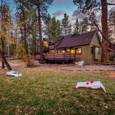 Walk to the Lake Sand Volleyball Court Pool Table Deck Gambler by AvantStay