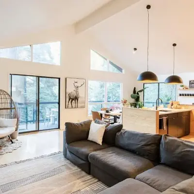 Modern Treetop Cabin by Lake Arrowhead Village